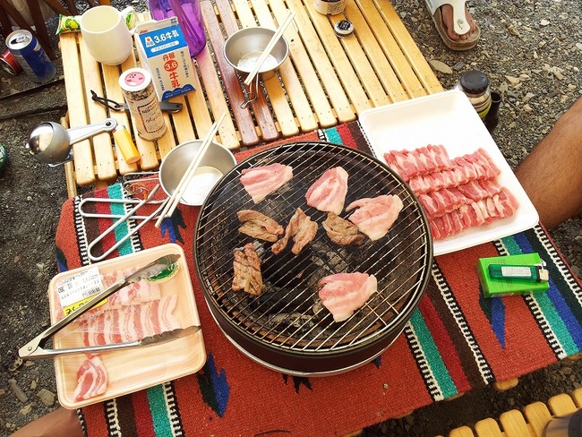 デイキャンプ in 本栖湖