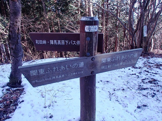 陣馬山~景信山~高尾山