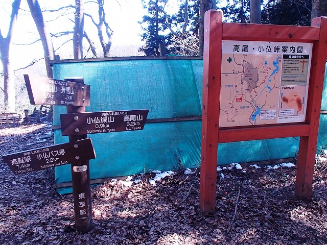陣馬山~景信山~高尾山