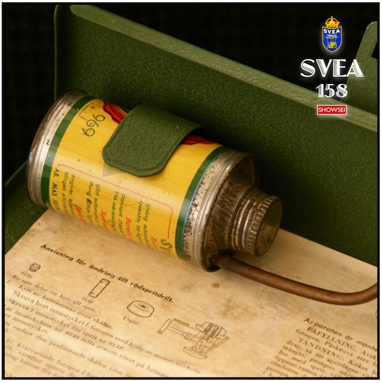 MAX SIEVERT SVEA 158:スヴェア軍用ストーブ