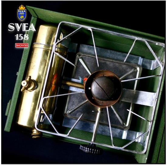 MAX SIEVERT SVEA 158:スヴェア軍用ストーブ