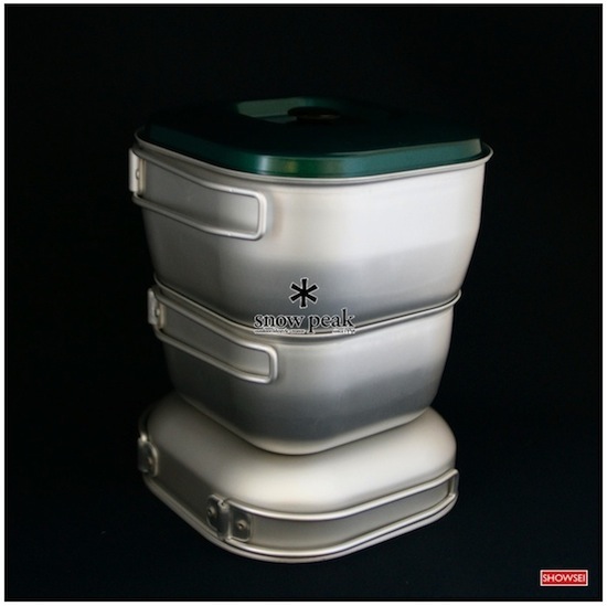 *snow peak LANDER COOKSET .3pcs:ランダー3