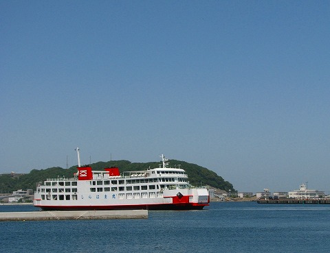 海を渡るソロキャンツー!