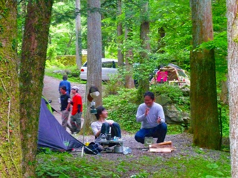 ソロキャン練習会リターンズin椿荘オートキャンプ場
