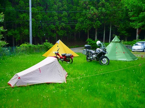 ソロキャン練習会リターンズin椿荘オートキャンプ場