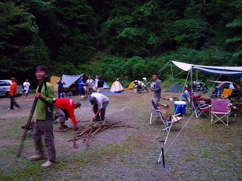 キノコキャンプ２０１０in椿荘オートキャンプ場