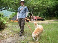 新潟・二子島森林公園で犬連れキャンプ（その２）