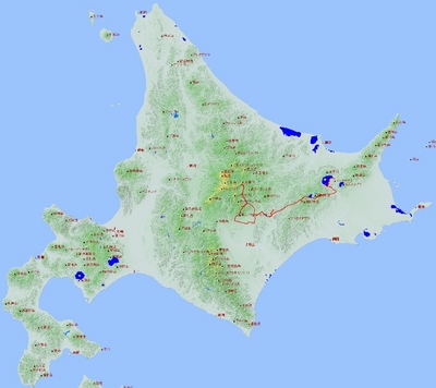 ’08 北海道ツーリング 四日目① (7月21日 月 )