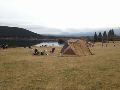 田貫湖キャンプ場でソロキャンプ