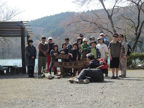 四尾連湖とトレッキング（2012/4/20～22）