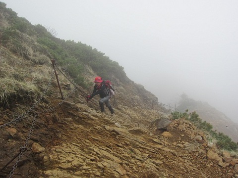 八ヶ岳最高峰　赤岳登頂（2011/6/17～19）