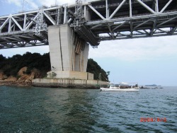 ◆香川県坂出・櫃石島で撃沈