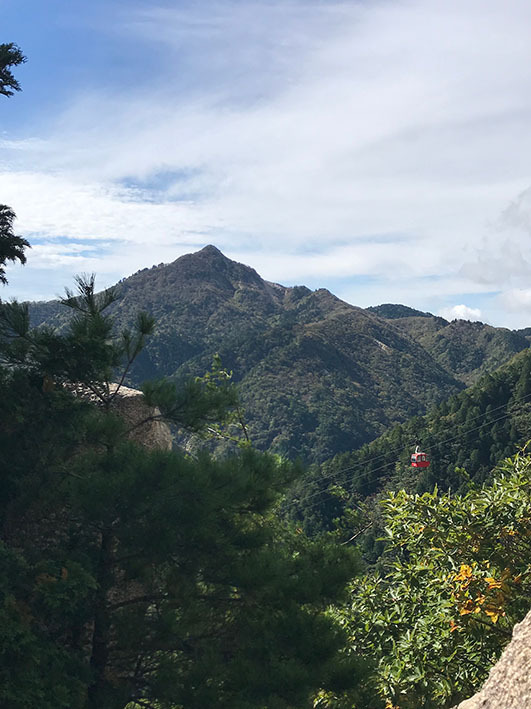 秋の御在所岳登山 秋の御在所岳登山