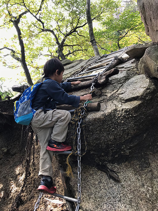 秋の御在所岳登山 秋の御在所岳登山