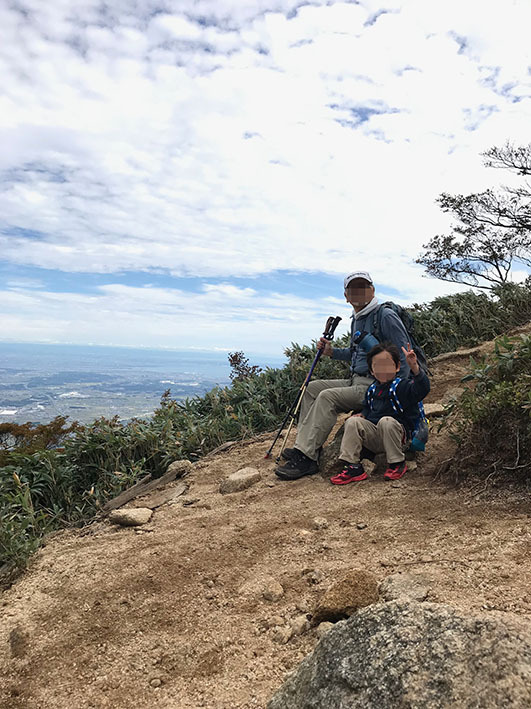 秋の御在所岳登山 秋の御在所岳登山
