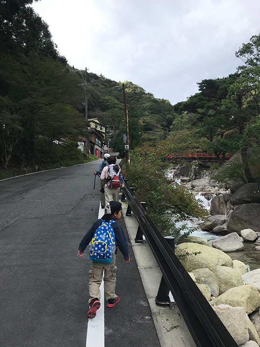 秋の御在所岳登山 秋の御在所岳登山