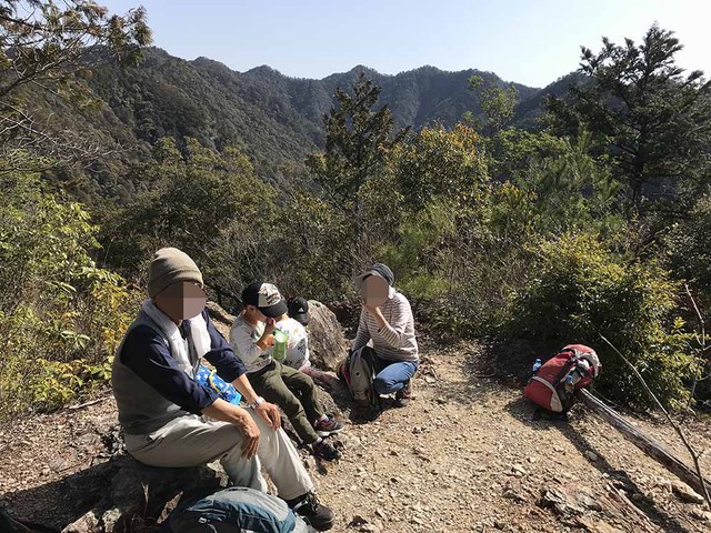 途中撤退の宇連山登山 途中撤退の宇連山登山
