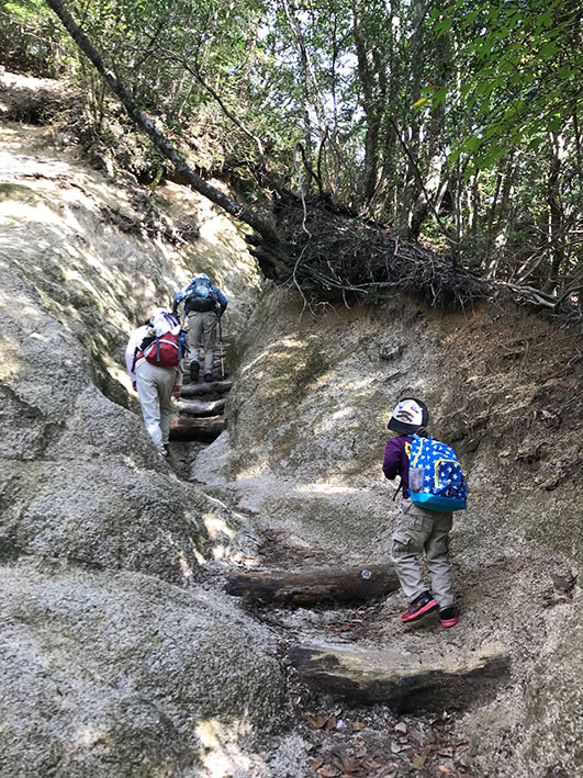 秋の御在所岳登山 秋の御在所岳登山