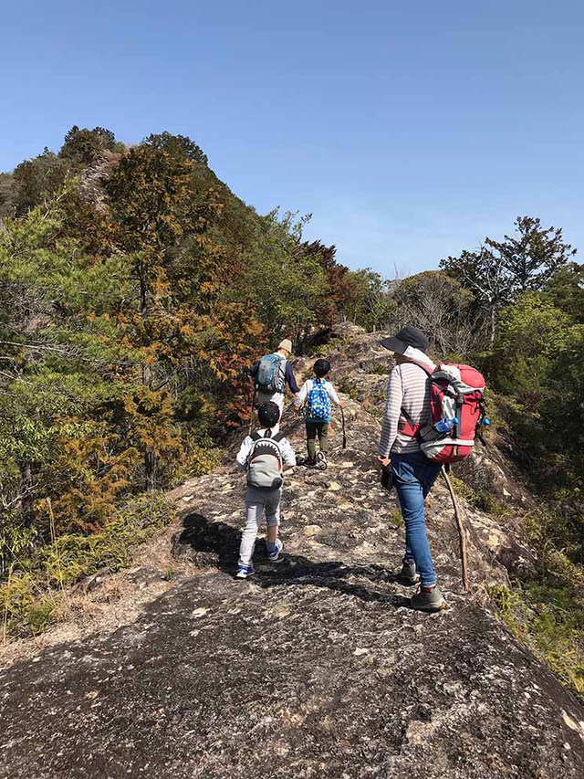 途中撤退の宇連山登山 途中撤退の宇連山登山