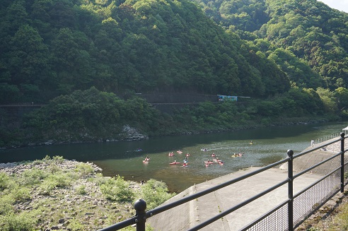江の川カヌー公園さくぎ同級生キャンプ（2015.9.19-20）