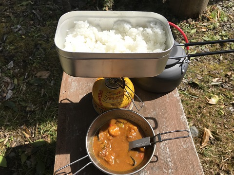 カレーライスで解禁 カレーライスで解禁