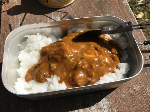 カレーライスで解禁 カレーライスで解禁