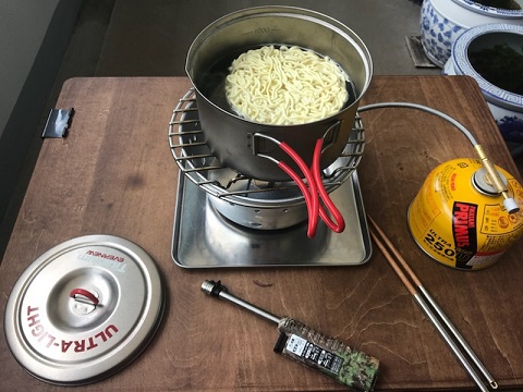 ベランダでキャンプ飯⑫ ベランダでキャンプ飯⑫