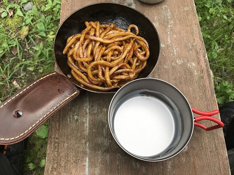記録更新と渓飯 記録更新と渓飯