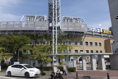 家族4人で甲子園 高校野球を観戦 家族4人で甲子園 高校野球を観戦