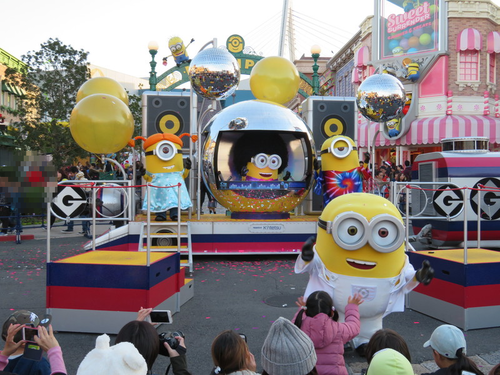 家族4人でUSJ 平日のUSJを満喫 家族4人でUSJ 平日のUSJを満喫