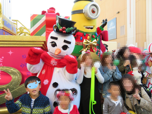 家族4人でUSJ 平日のUSJを満喫 家族4人でUSJ 平日のUSJを満喫