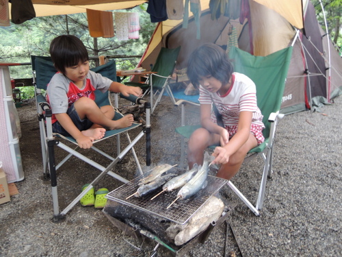 篠沢大滝キャンプ場　２０１４年８月２４日（日）～２７日（水）