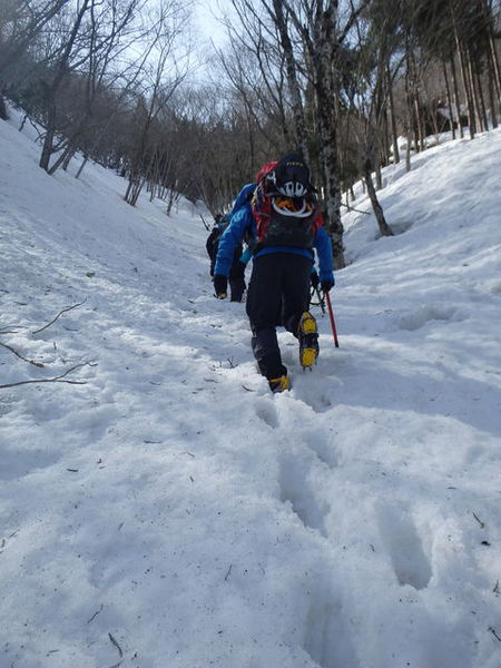 春の陽気の氷ノ山で雪上訓練~! 春の陽気の氷ノ山で雪上訓練~!