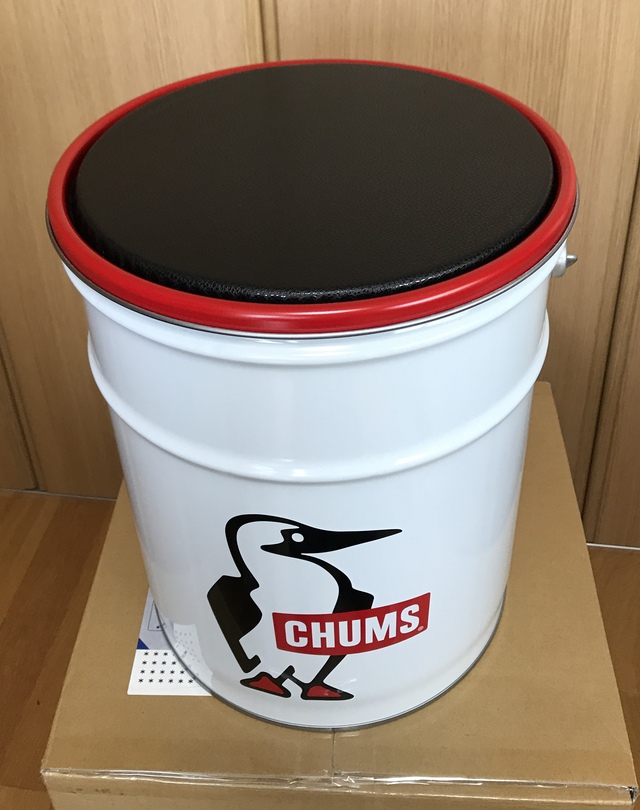 CHUMS チャムス ペール缶が届きました! CHUMS チャムス ペール缶が届きました!