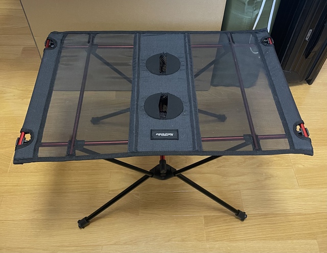 キャンプをキャンセルして。その4 ネイチャーハイクのテーブルをヘリノックスに キャンプをキャンセルして。その4 ネイチャーハイクのテーブルをヘリノックスに