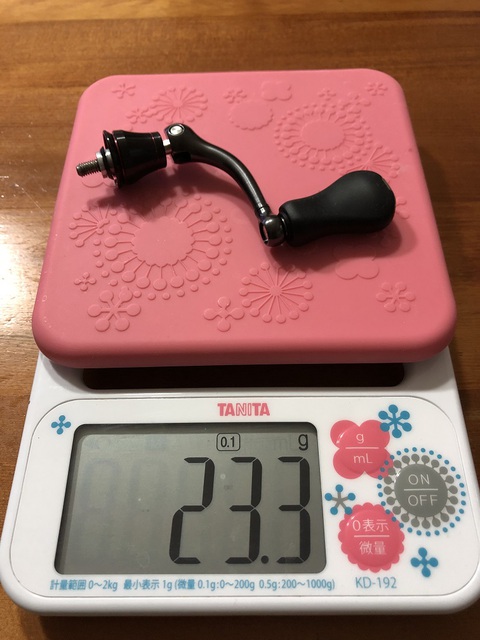 まぁ、こんなモンよね。 ダブルハンドル換装とか。