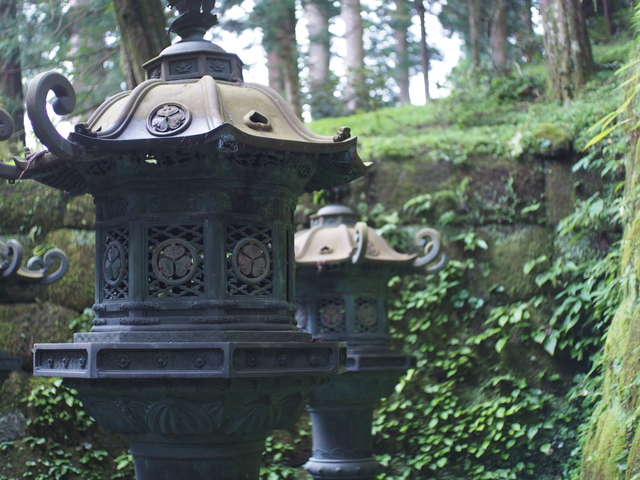 中禅寺湖でハンモック泊 中禅寺湖でハンモック泊