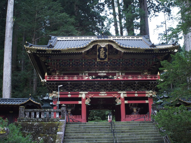 中禅寺湖でハンモック泊 中禅寺湖でハンモック泊
