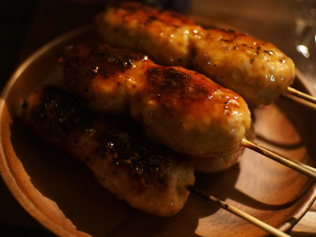 父の日のプレゼントでつくねを焼く。 父の日のプレゼントでつくねを焼く。
