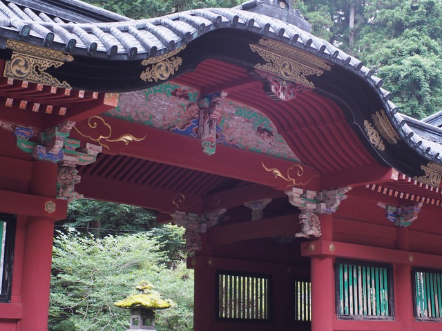 中禅寺湖でハンモック泊 中禅寺湖でハンモック泊