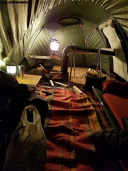 新年初　完ソロキャンプ　