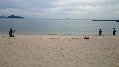キャンプ～片添ヶ浜海浜公園オートキャンプ場～