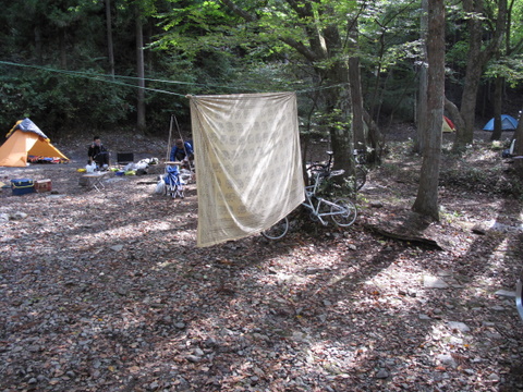 放置キャンプオフ@道志の森C（2009/10/10～12）