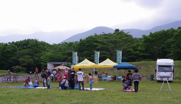 日産ピーズフィールドクラフトのキャンプ大会に参加しました～