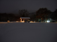 大雪の戸隠キャンプ場の画像をもう一度！11月2日ですよ～