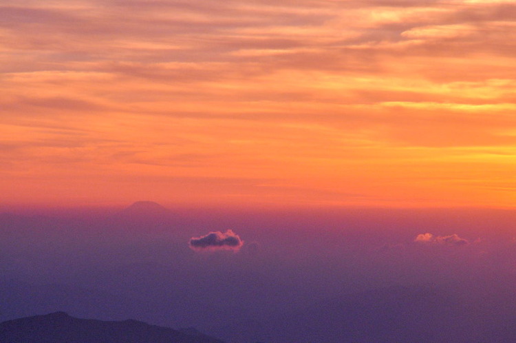 大台ケ原から富士山遠望に感動！　星景写真撮りも