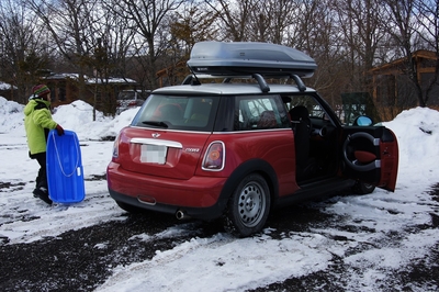 スウィートグラスで雪中?氷中?キャンプ!その2
