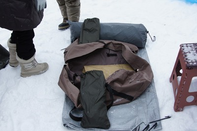 スウィートグラスで雪中?氷中?キャンプ!その2
