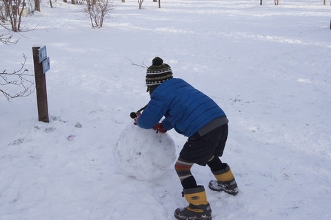 スウィートグラスでがっつり雪中キャンプ!