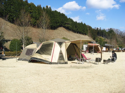 年越しキャンプ in 大子広域公園グリンヴィラ
